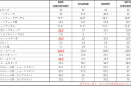 チェックポイントのジオメトリー表