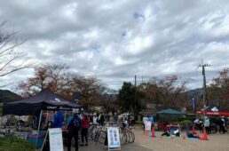 京都八幡　淀川河川公園　スポーツバイク合同試乗会