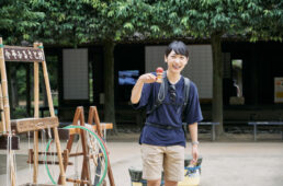 小平ふるさと村のけん玉