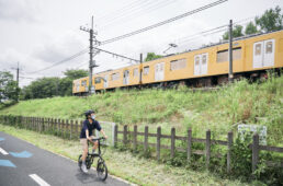 西武多摩湖線の列車