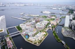 横浜ランドマークタワーからの景色