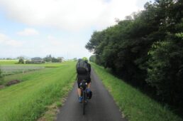 田園地帯の旧奥州街道