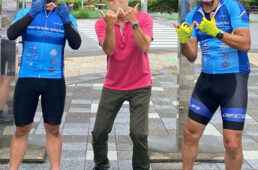 左からゴンザ、のぶさん、ニシバ