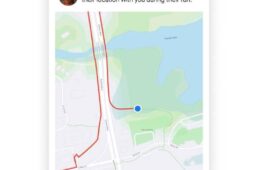 ストラバのビーコン機能のスクリーンショット