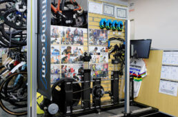 ベックオンのバイクフィッティングコーナー