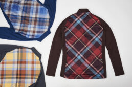 ウォームジャージの背面