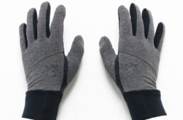 Polartec×Pontetorto　ライトサーモグローブ　メランジグレー