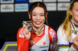 トラック世界選手権女子ケイリン佐藤水菜銀メダル