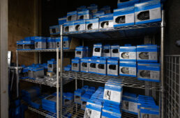 ニコー製作所内のシマノパーツ在庫