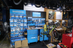 店内にあるSSCコーナー