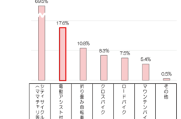 au損保　電動アシスト付き自転車