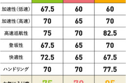 シャマルカーボンDB 2ウェイのスコア