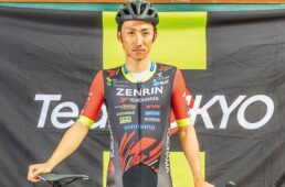 ライダー／TEAM UKYO　小石祐馬選手。93年生まれ。アメリカに住んでいた幼少時代に自転車を始め、すぐに頭角を現す。帰国後も欧米でレース活動を続け、プロに転向。2018年にNIPPO・ヴィーニファンティーニからチームUKYOに移籍。写真は2020年6月頃に撮影。