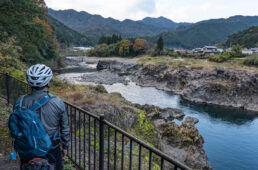 美濃市を越えてからの長良川
