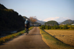 コースを外れて走る