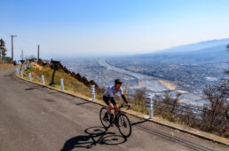 Made For Speedをテストする田中さん