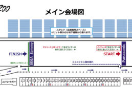 富士チャレンジ200の会場図