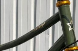 マラガのヘッドチューブまわり