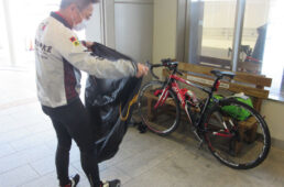 名古屋から来た先輩サイクリスト