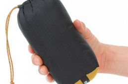 U.L.サイクルレインジャケットの携行状態