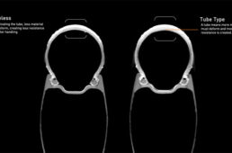 タイヤの断面図