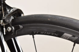 リムブレーキのホイールのブレーキ面