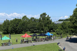 荒川彩湖公園合同試乗会