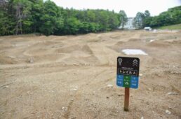 3次元のトレイルセクションを模したコース