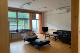 越智面遊友館の寝室