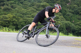 コルサネクストTLRを試す平塚さん