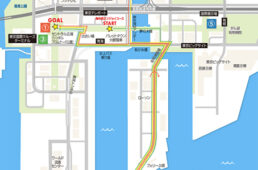 レインボーライドのコース