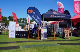 チャンピオンシステムがシマノ鈴鹿ロードに出展