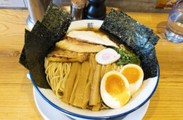 藍庵のラーメン