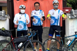 上甲俊史さんと坂本大蔵さんと渋井さん