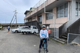 佐喜浜漁港にある漁協の建物