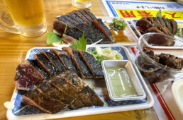 藁焼きカツオ塩たたき