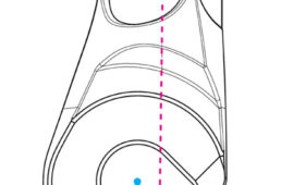 ケルビムのフォークエンドの図面