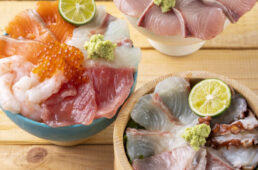 くるくるなると大渦食堂の海鮮丼