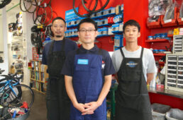 サイクランドマスナガスタッフのみなさん