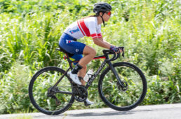 上り坂でのシッティングフォーム