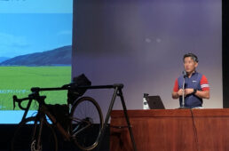 基調講演を行った、美ら地球の山田さん