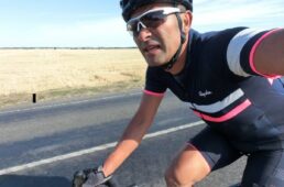 LELを走る三船さん