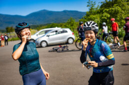 ニセコグラベル2022のエイド