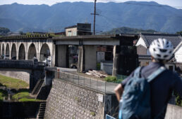 五新鉄道の陸橋の跡