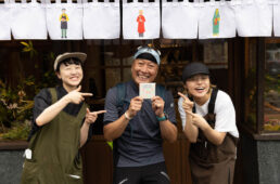 チョコレート店の店員とシシャチョー