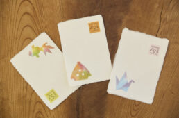 五箇山和紙の葉書