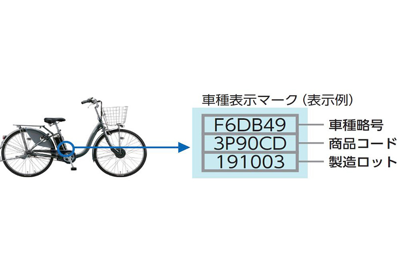 ブリヂストンサイクル　リコール情報