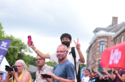 プロレースを観戦