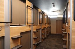 空の湯のカプセルホテル