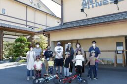 練習を終えて記念写真